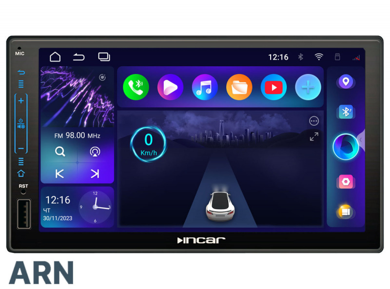 Incar ARN-7703-4 (4/64Gb, Android 13) 7" �������������� ����� 2Din (DSP)