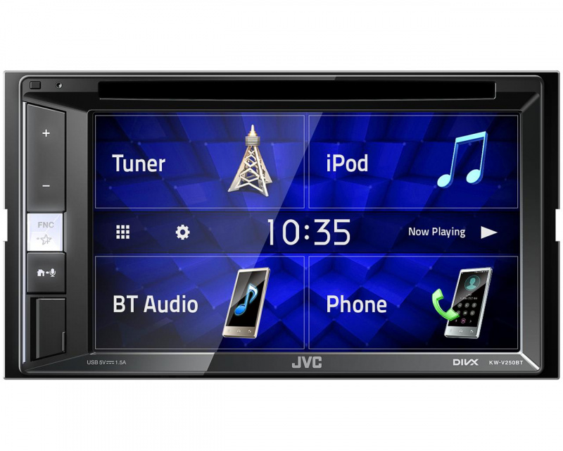 JVC KW-V250BTM �������������� ����� 2DIN (UAE)
