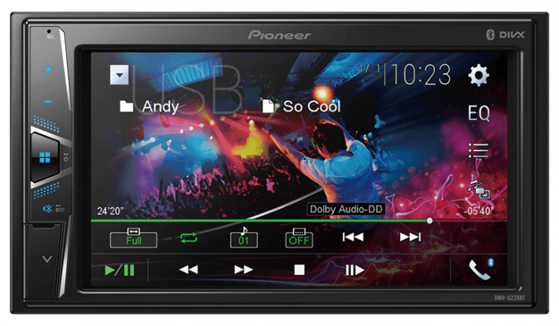 Pioneer DMH-G225BT �������������� ����� 2DIN (UAE)